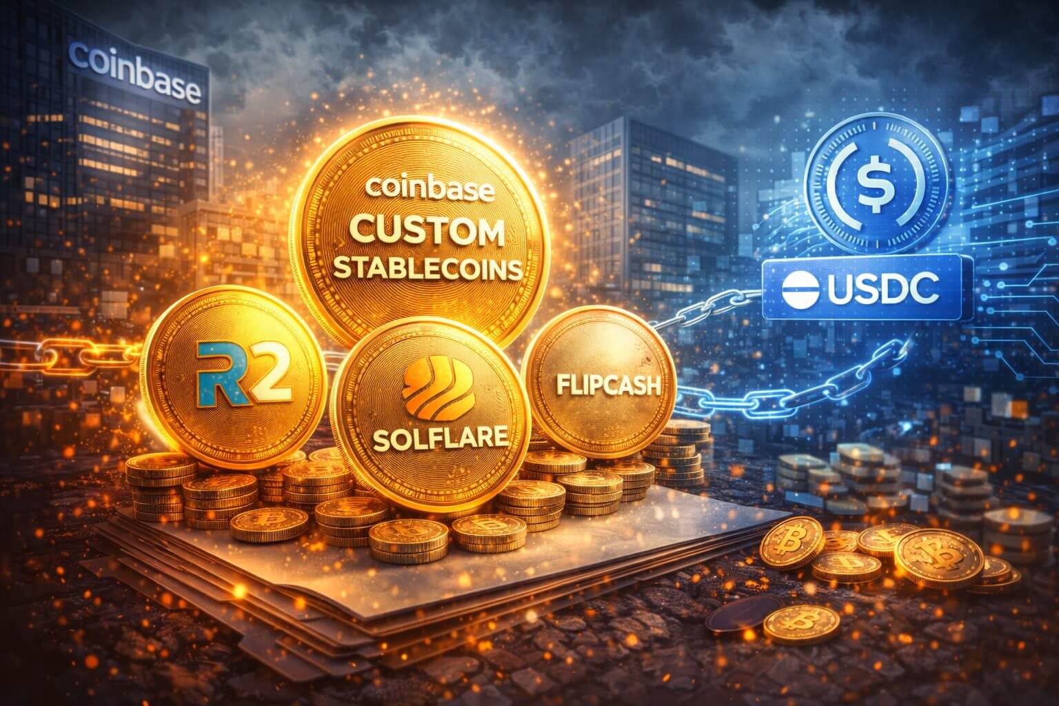 Neuer Service: Eigene gebrandete Stablecoin über Coinbase starten