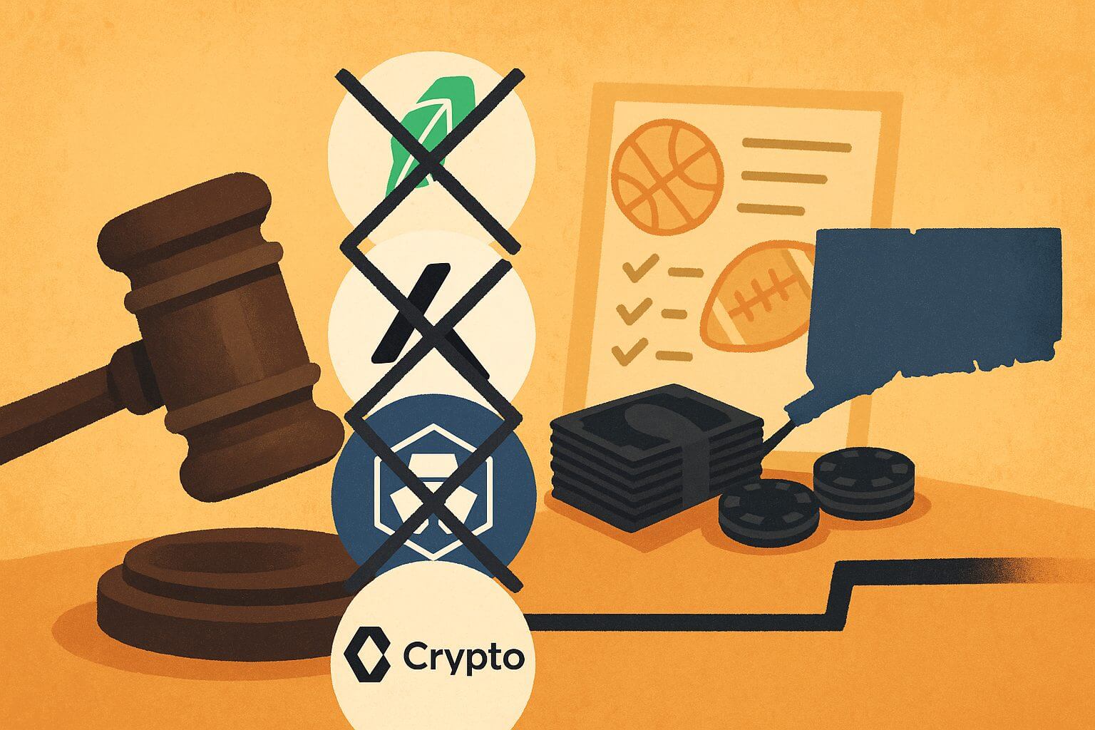 Kalshi und Robinhood im Konflikt mit Connecticut wegen Sportwetten-Vorhersagen