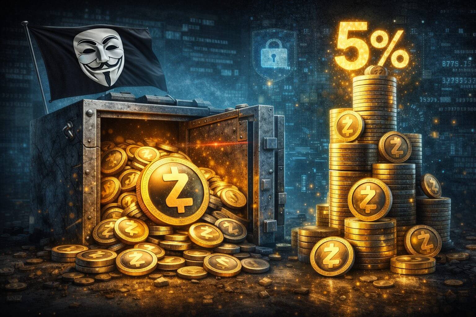 Cypherpunk erhöht ZEC-Bestand auf über 290.000 Token