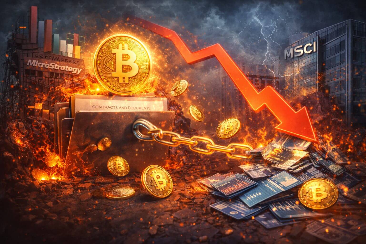 MSCI-Plan könnte 15 Milliarden US-Dollar an Krypto-Abflüssen verursachen