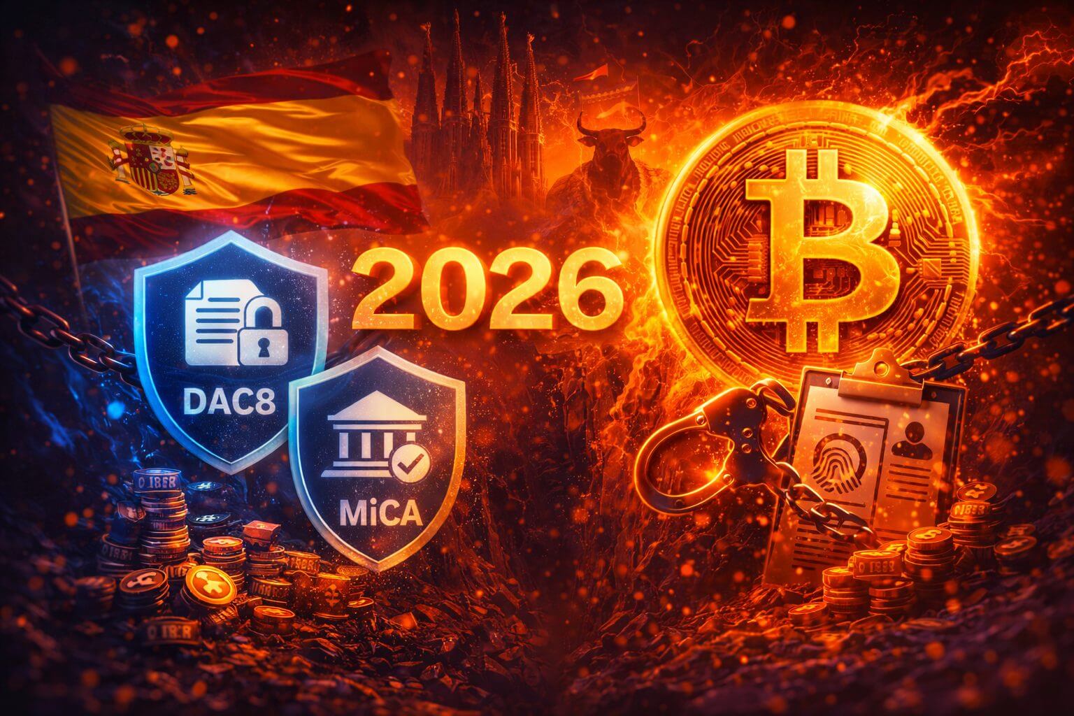 DAC8 und MiCA verändern die Spielregeln für Kryptowährungen in Spanien