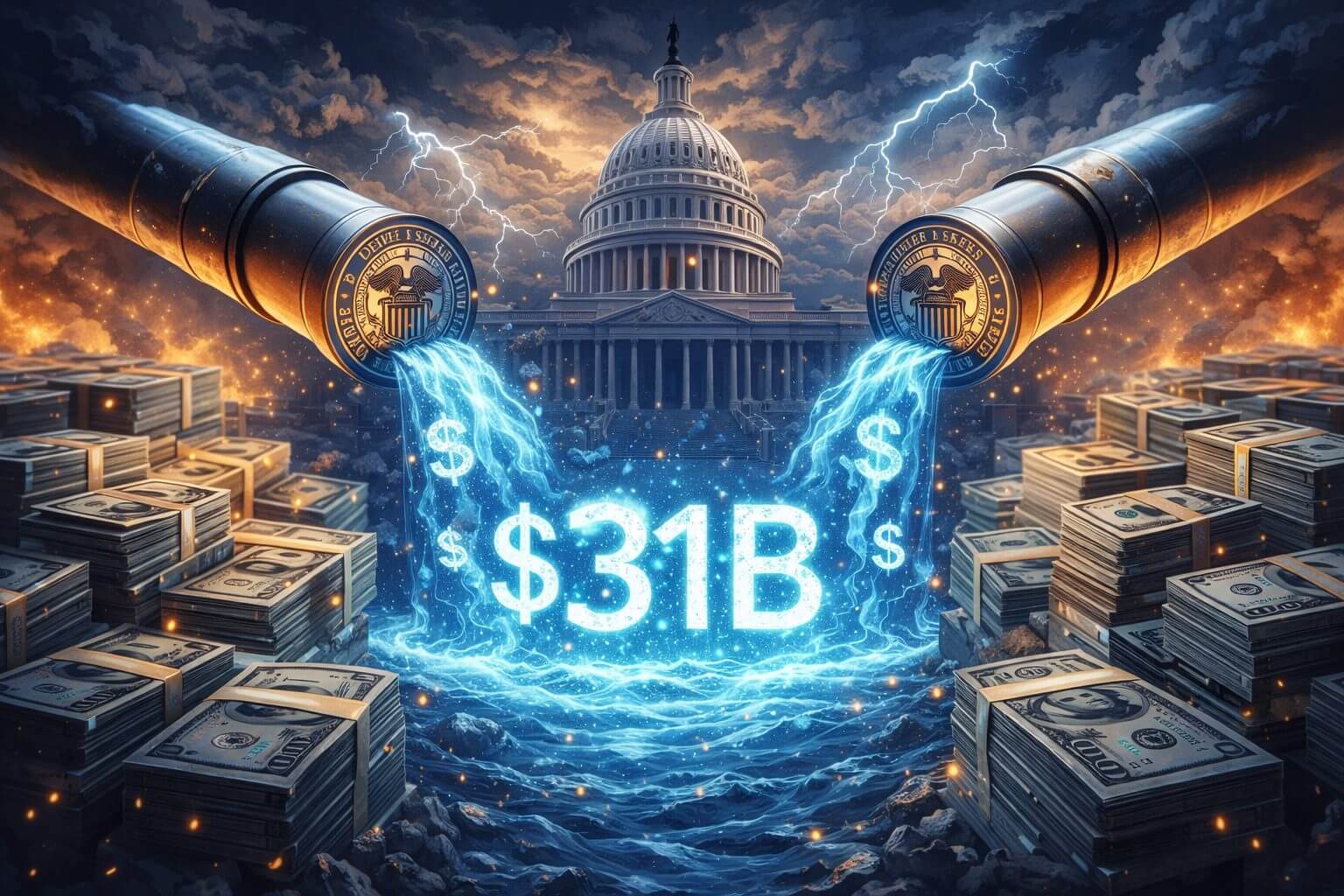 Grafik zeigt extreme Repo-Spitzen – doch Experten bleiben gelassen