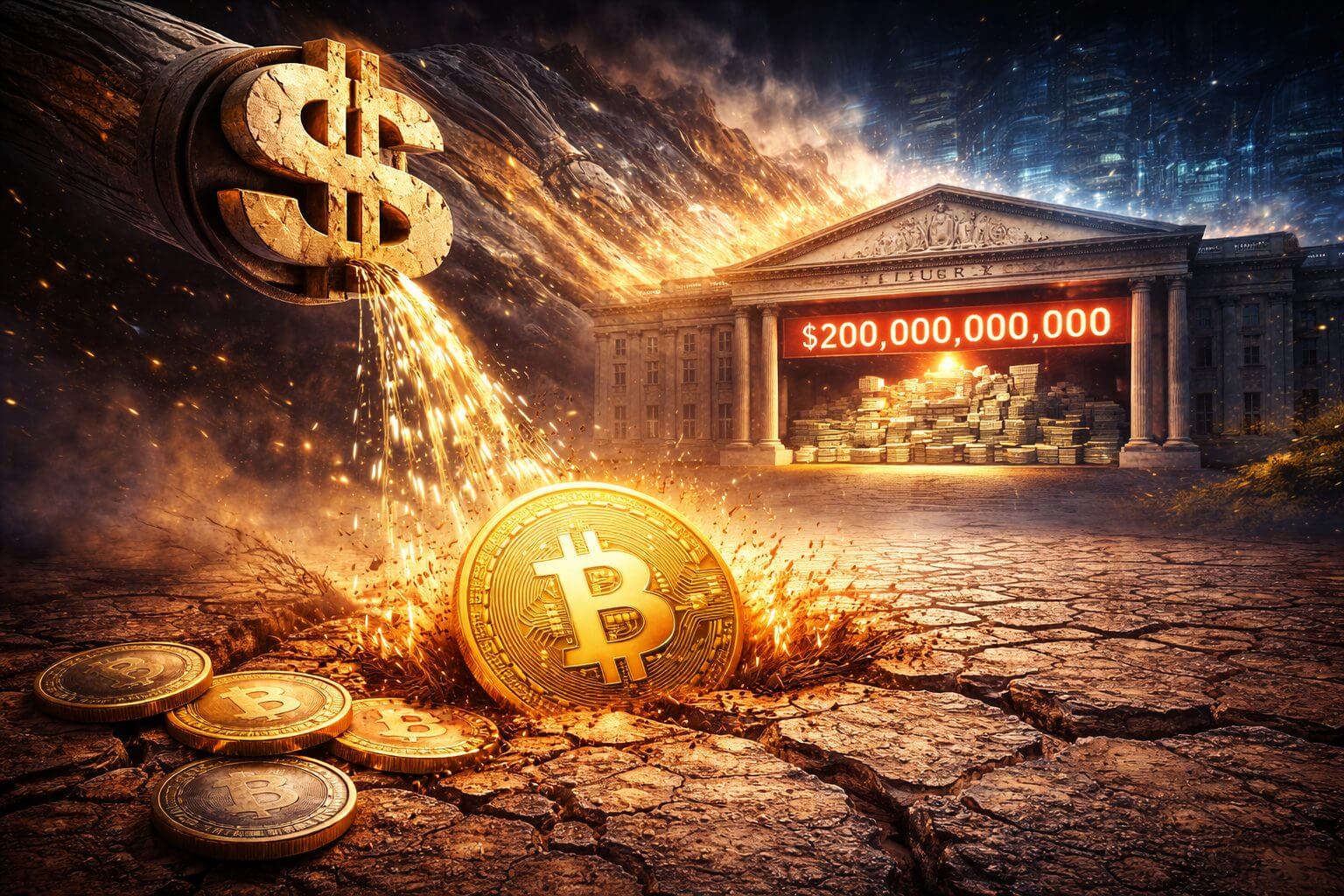 Arthur Hayes: 300 Milliarden USD verschwinden aus dem Markt – Bitcoin unter Druck