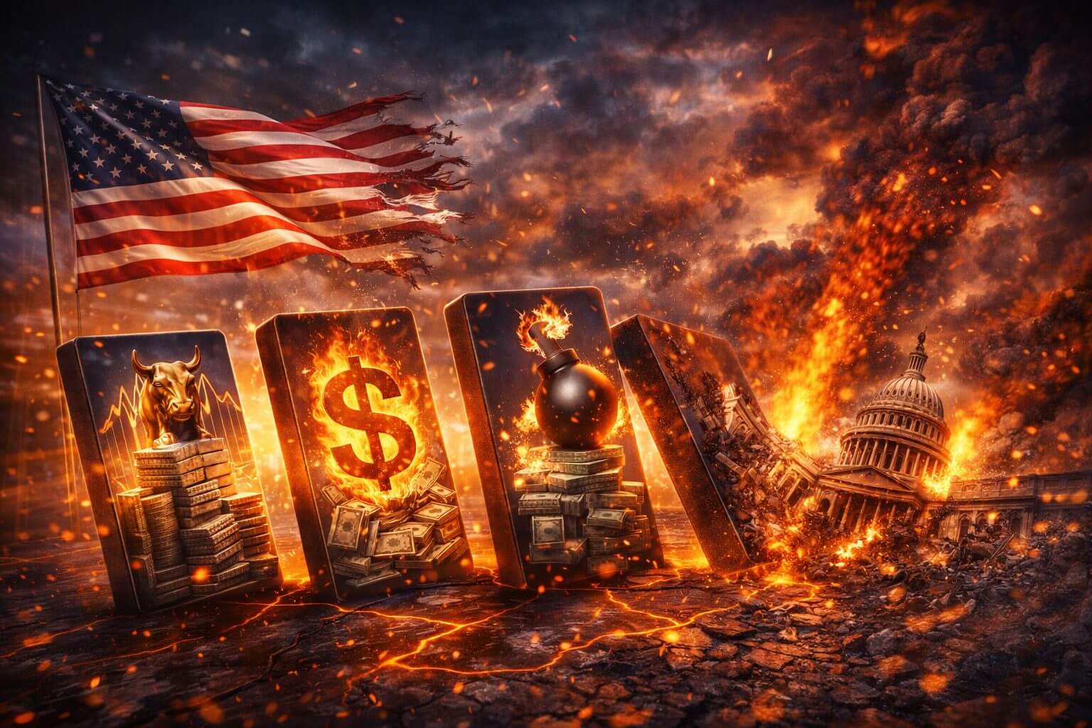 Ray Dalio warnt: Die USA stehen am Rand eines Systemzusammenbruchs