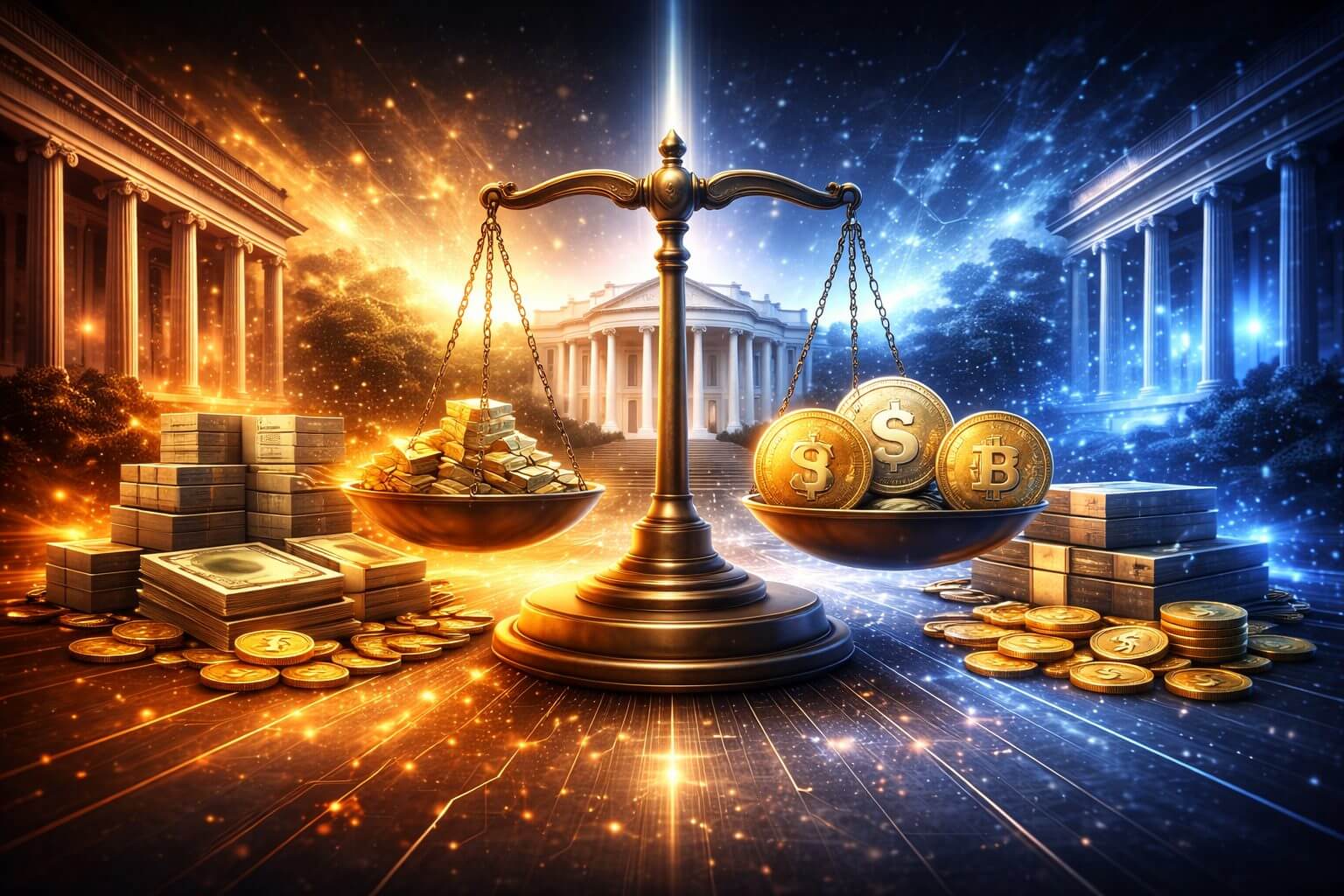 Gesetzentwurf liegt auf Eis: Weißes Haus greift bei Kryptowährungen und Banken ein