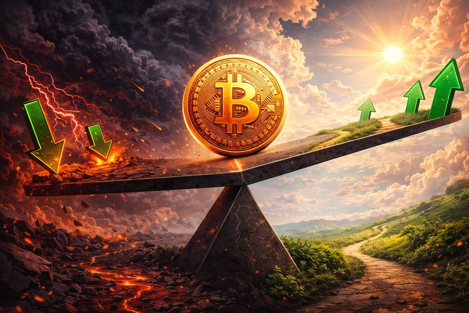 Sharpe Ratio von Bitcoin negativ: Chance oder Gefahr?