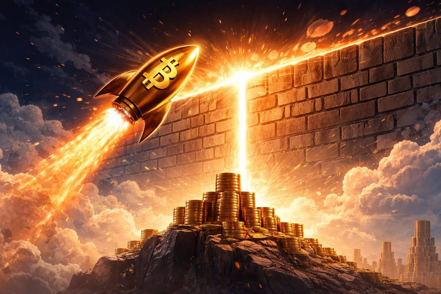 Bitcoin steigt rasant in Richtung 94.000 US-Dollar – trifft jedoch auf starken Widerstand