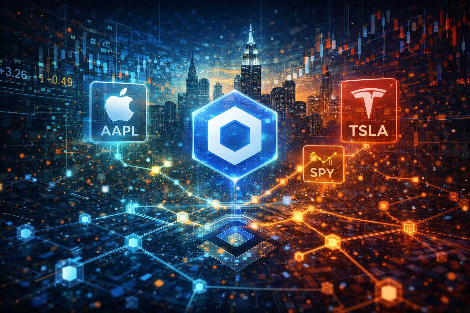 Chainlink bringt US-Aktienkurse in Echtzeit zu DeFi