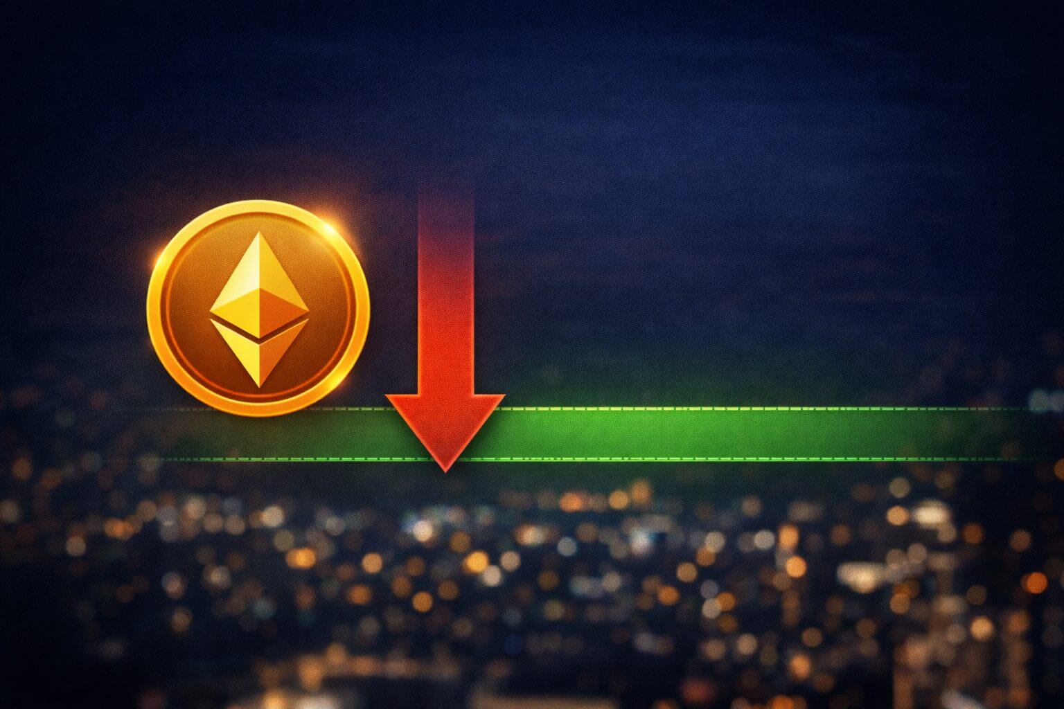 ETH-Kurs deutet auf Rücksetzer und Erholung an wichtiger Unterstützungszone hin