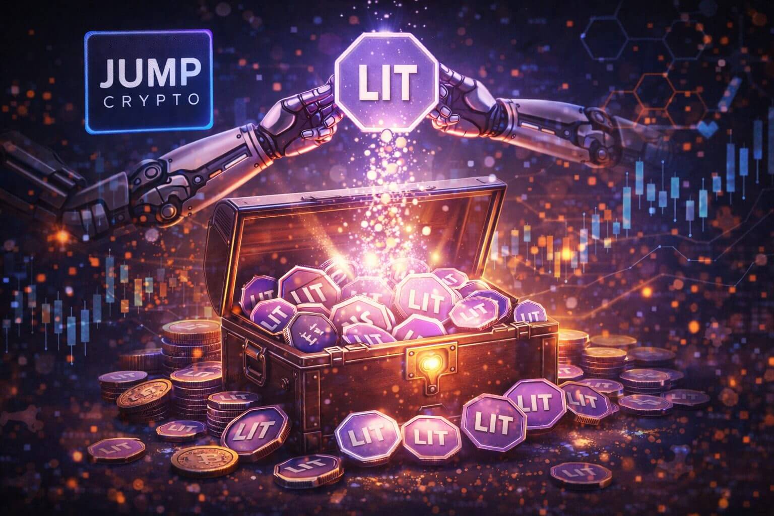 Jump Crypto krijgt $24 miljoen aan LIT tokens voor rol op Lighter