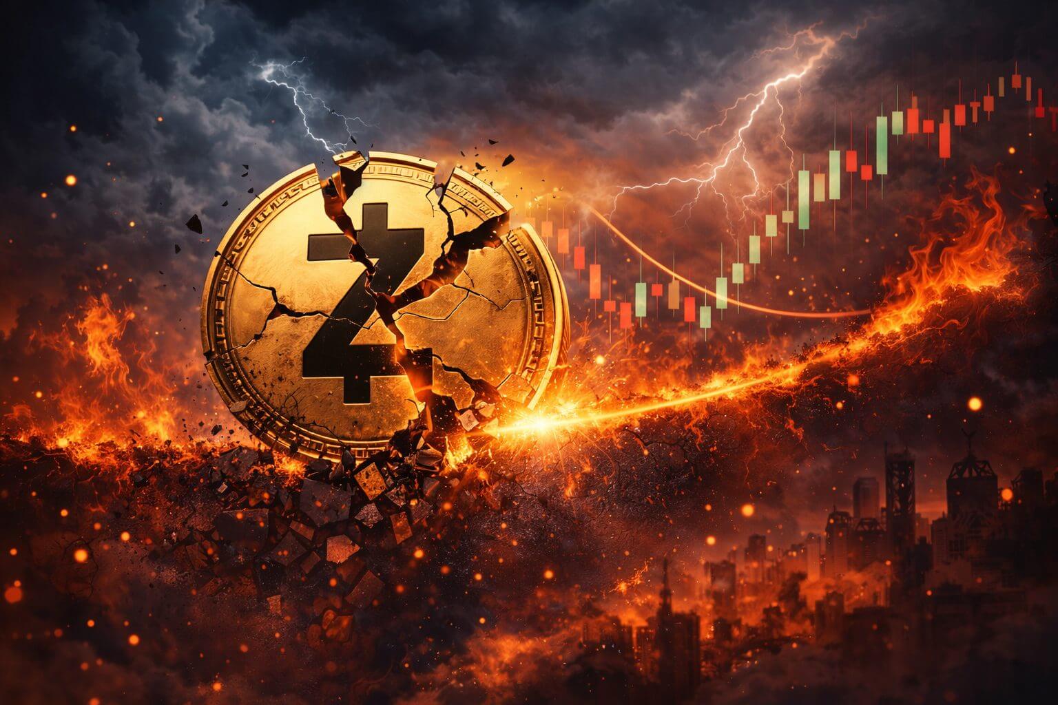Zcash-Team tritt nach Governance-Krise zurück: ZEC fällt um 17 %