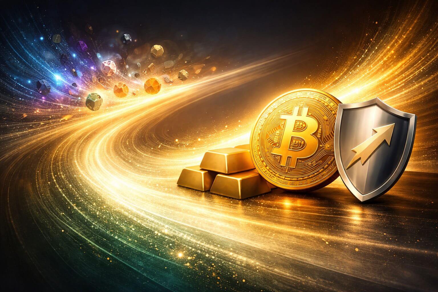 Analyst erkennt deutliche Risikoverschiebung von Altcoins hin zu Gold