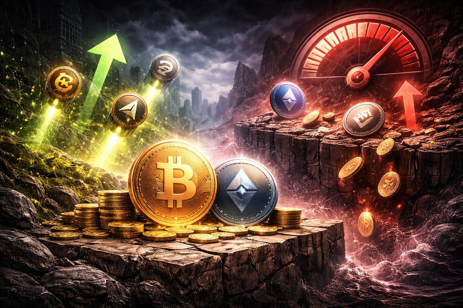 Kryptomarkt fällt um 1,80 %, doch Bitcoin stabil bei rund 67.000 US-Dollar