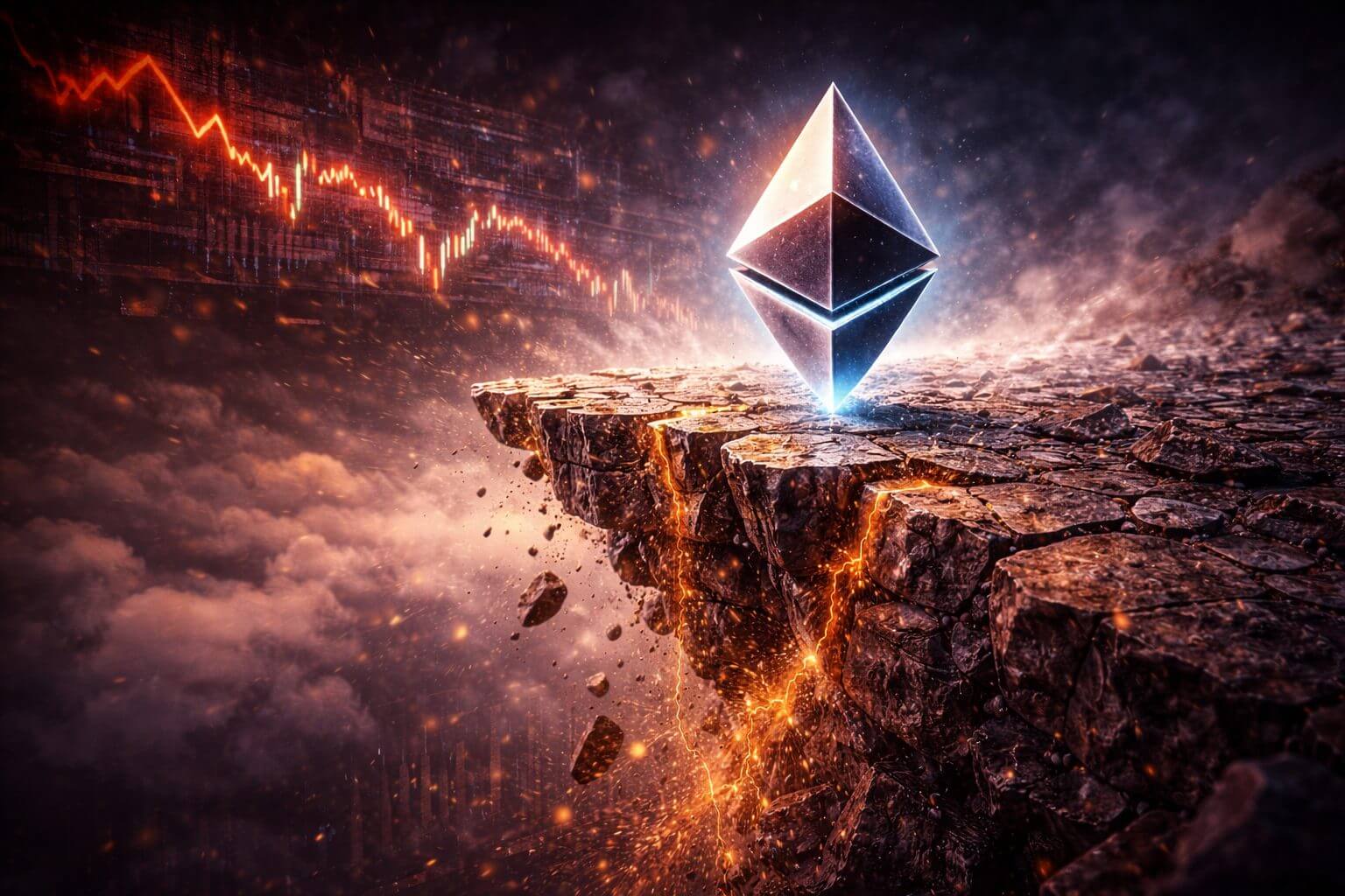 Ethereum-Kurs am Scheideweg nach deutlicher Korrektur