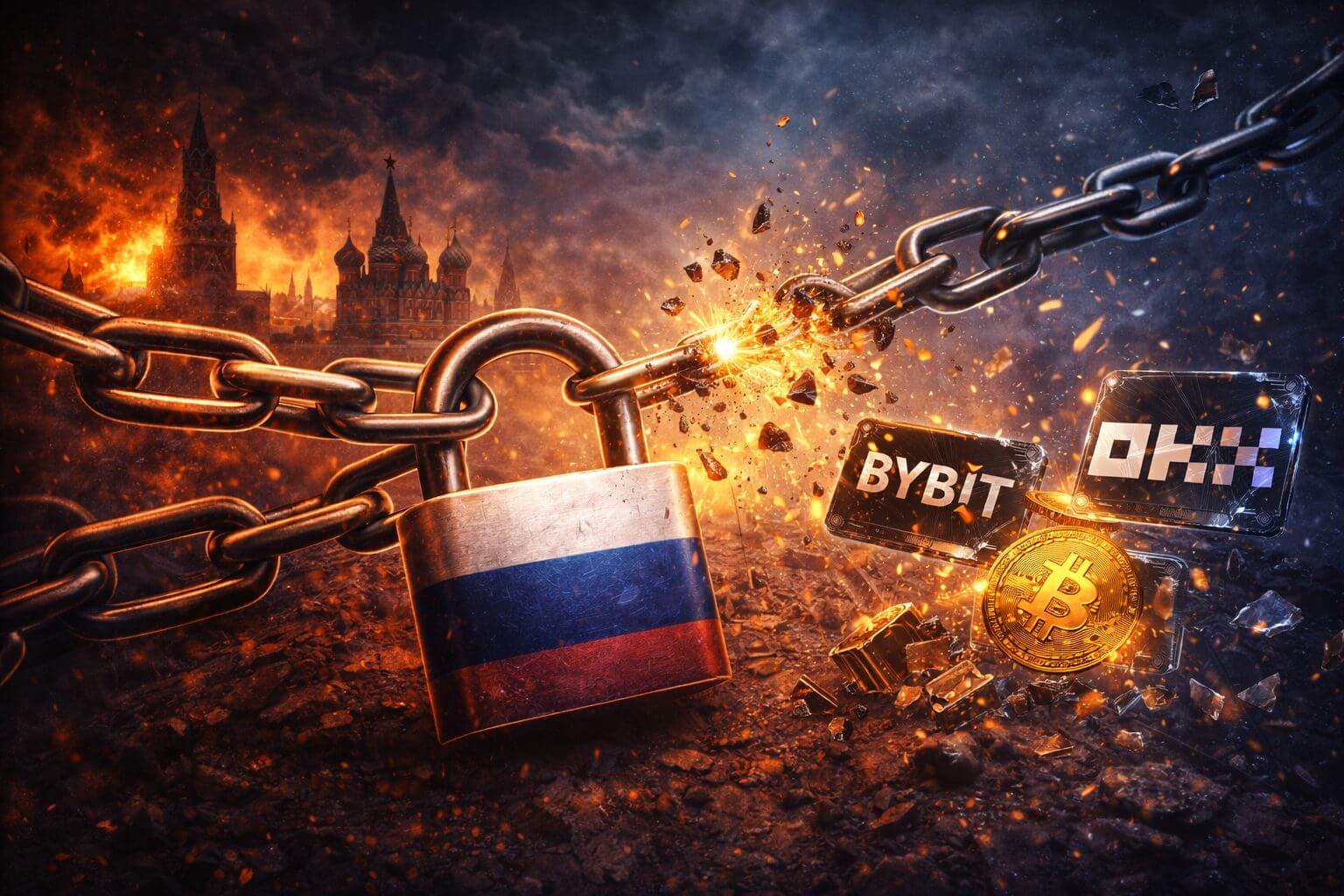 Russland erwägt Blockade ausländischer Kryptowährungsbörsen in diesem Sommer