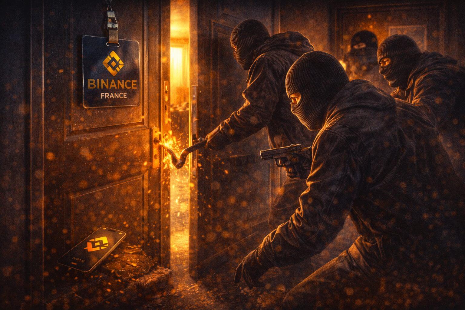 CEO von Binance France Ziel eines gescheiterten Homejackings