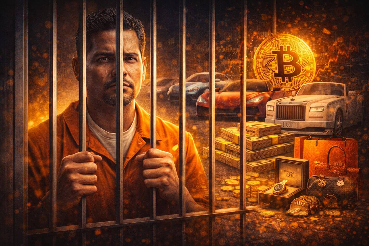 Bitcoin-Betrüger Palafox verschwindet für 20 Jahre hinter Gittern