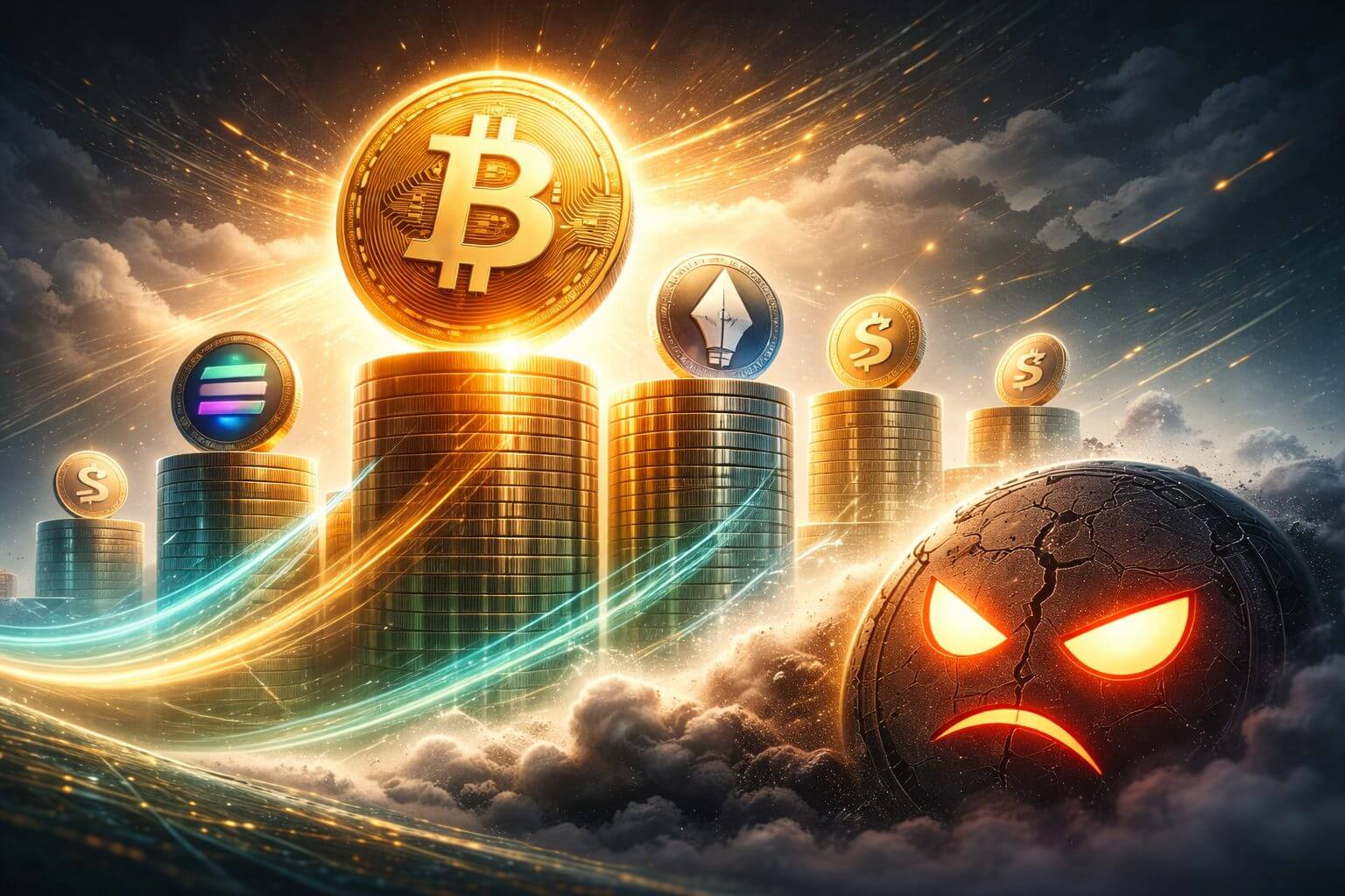 Bitcoin-Kurs über 73.000 US-Dollar, während Altcoins einen starken Tag zeigen