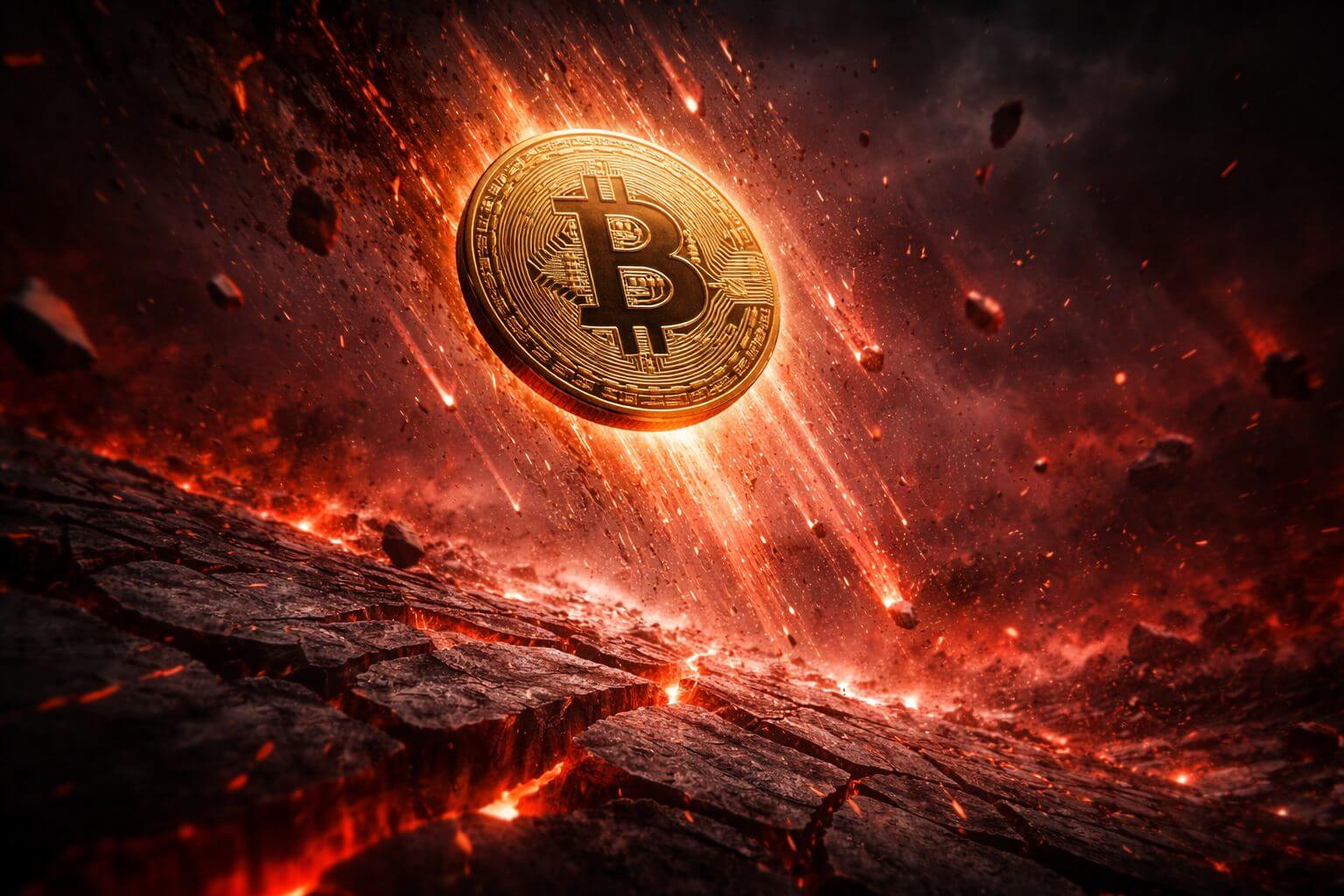 Bitcoin-Kurs fällt auf 68.000 $, während Liquidationen auf 412 Millionen $ steigen