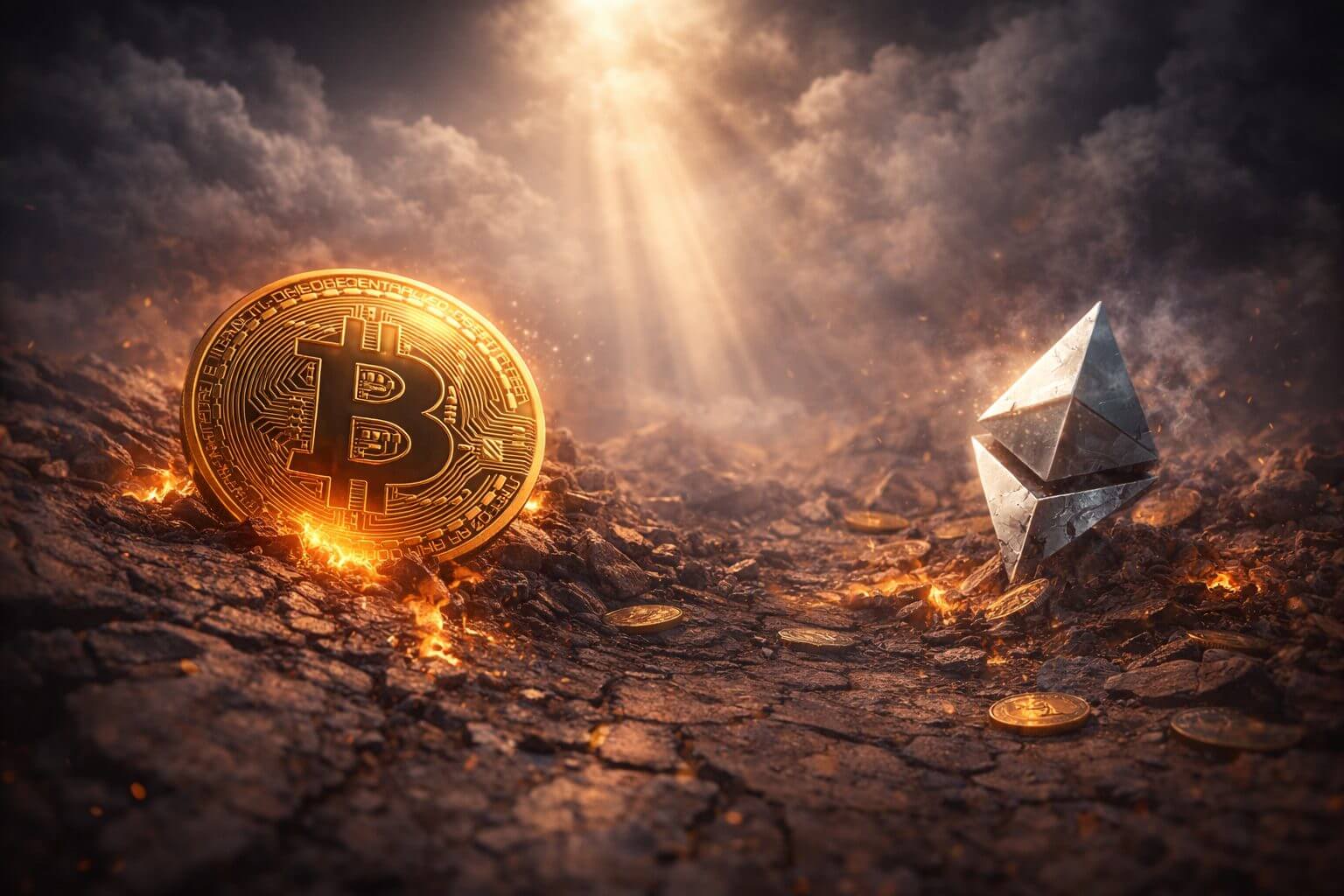 Bitcoin-Kurs hält sich über 70.000 US-Dollar, während Altcoins sich gemischt erholen