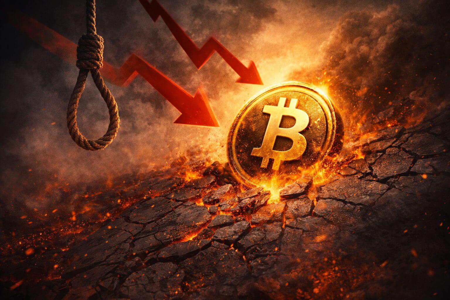 Bitcoin nähert sich entscheidendem Moment, doch echter Boden bleibt aus