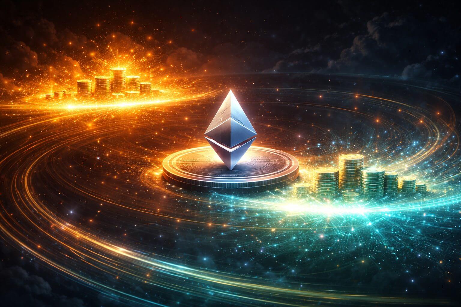 ETH pendelt zwischen zwei Liquiditätsclustern