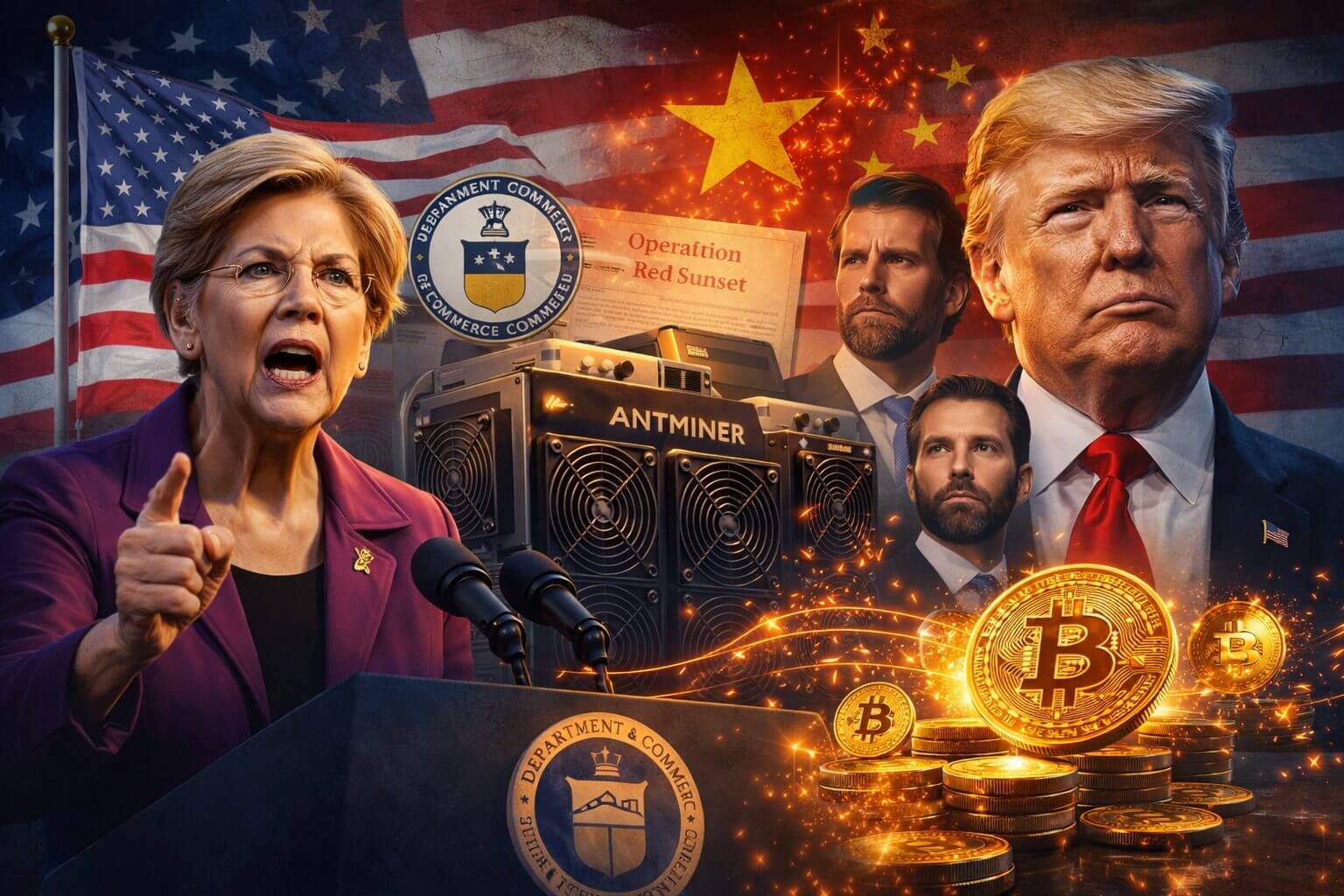 US-Senatorin untersucht Bitmain und mögliche Verbindung zur Trump-Familie