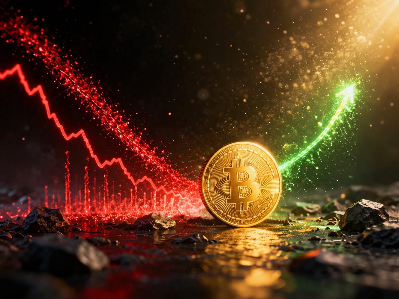 Verkaufsdruck auf Bitcoin nimmt nach Panik im Februar deutlich ab