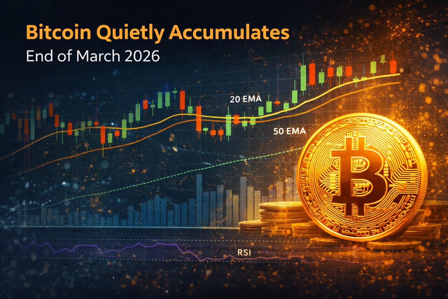 Bitcoin bleibt im März auffallend ruhig: Ruhe vor dem Sturm?