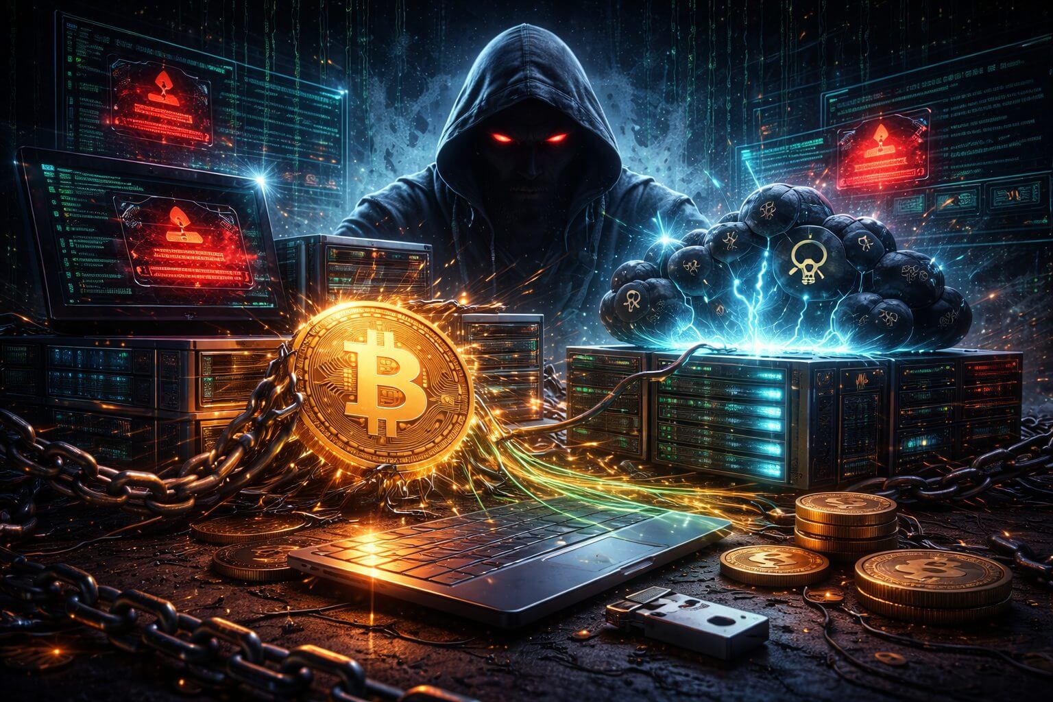 Neue Hacker-Kampagne zielt auf die gesamte Krypto-Supply-Chain