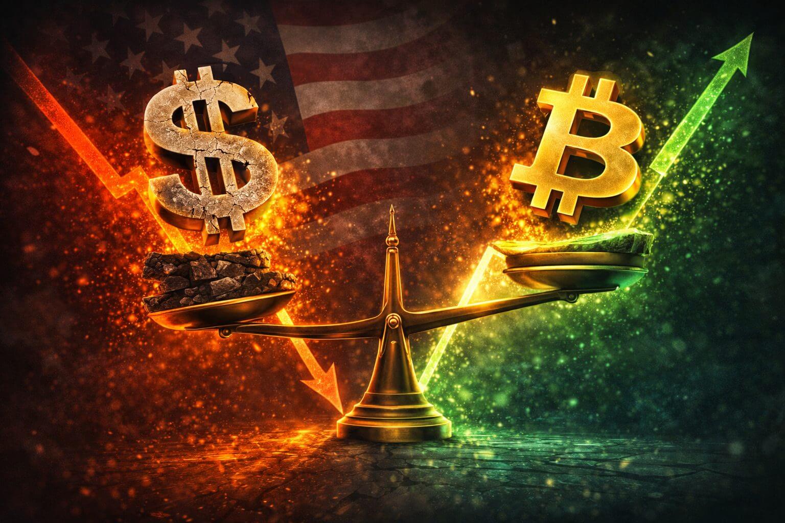 Dollar am Wendepunkt und Krypto-Trader halten den Atem an