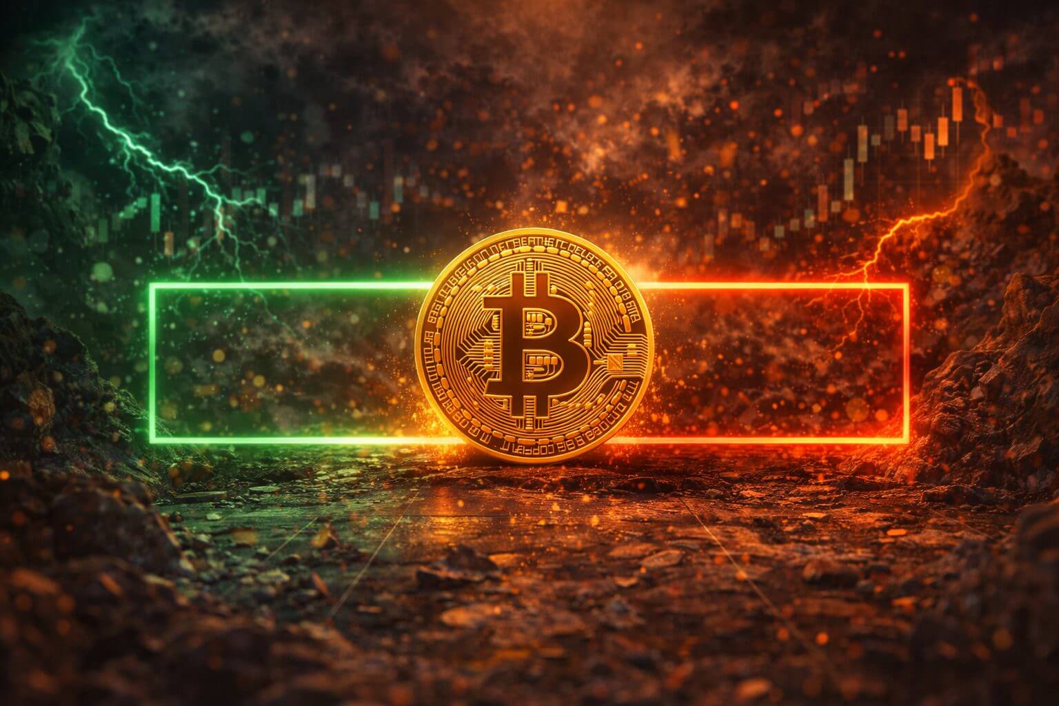 BTC wartet auf große Bewegung, während die Range intakt bleibt