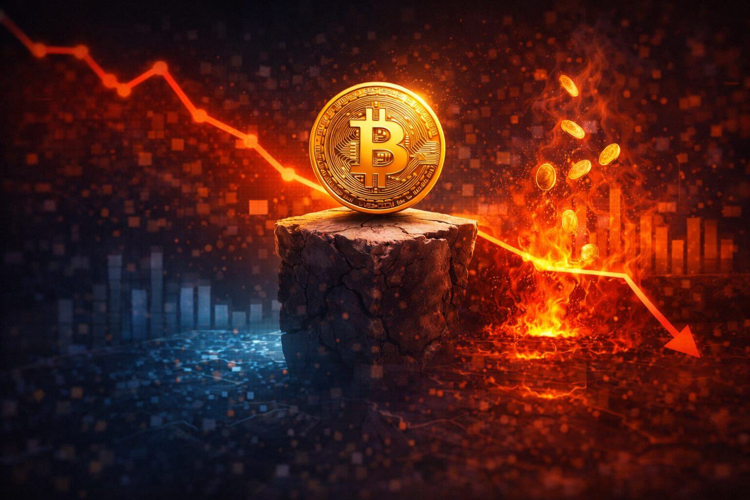 Bitcoin-Nachfrage fällt auf Rekordtief, während der Kurs stabil bleibt