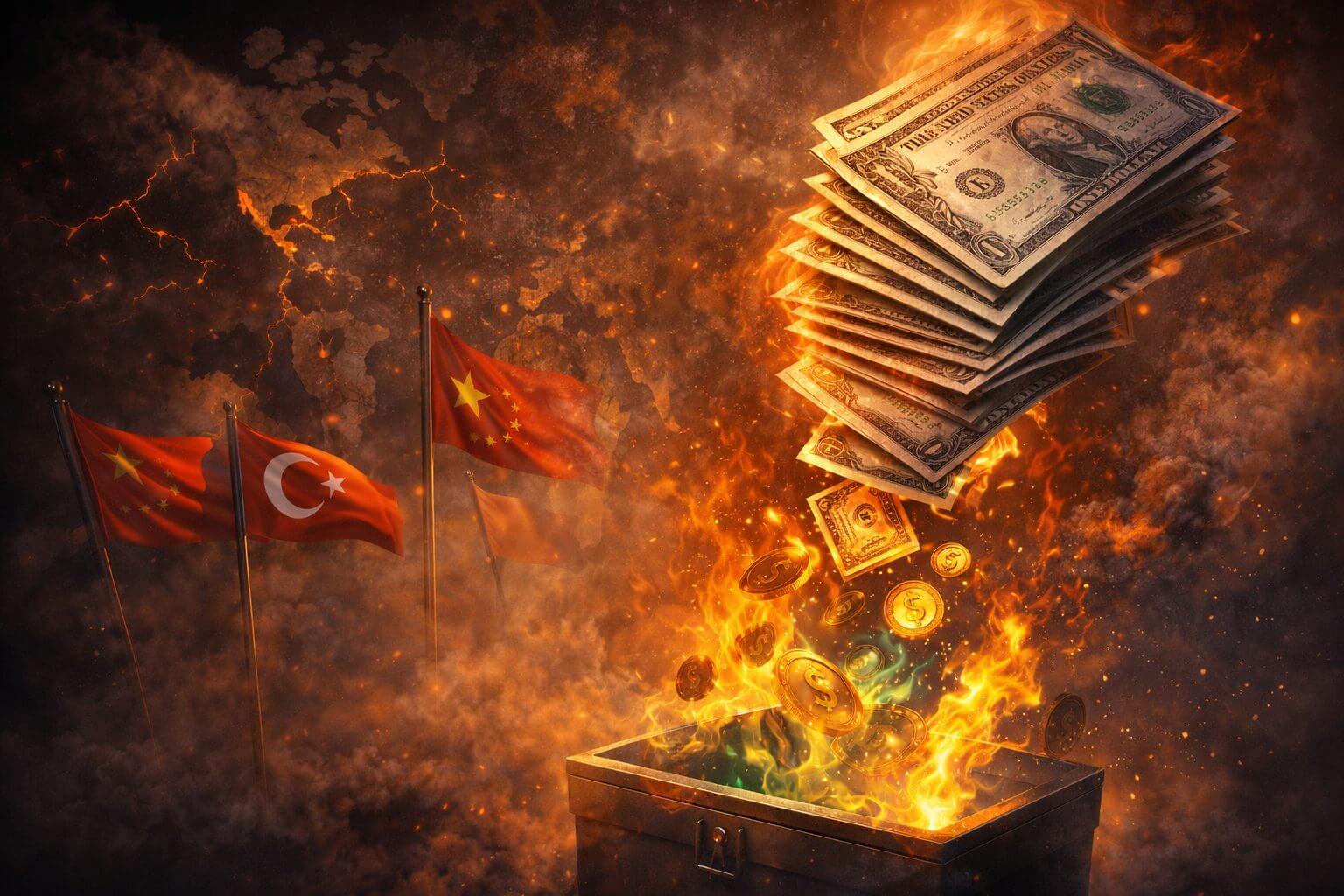 Zentralbanken greifen ein: massive Abflüsse aus US-Staatsanleihen