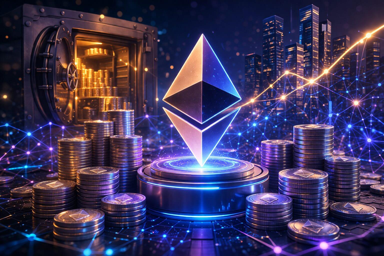 Bitmine erhöht ETH-Bestände auf 4,8 Millionen Token