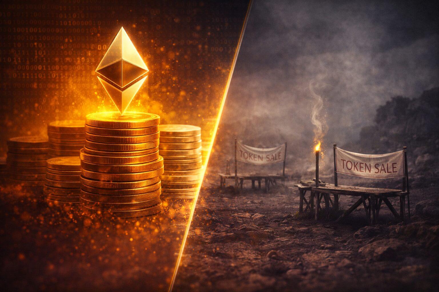 Ethereum verzeichnet Rekordwachstum bei Stablecoins, während der Retailmarkt einbricht