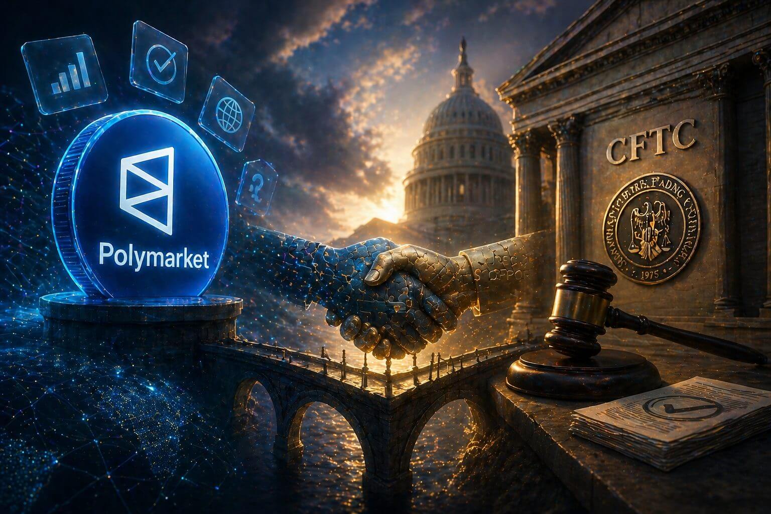 Polymarket strebt US-Comeback über die CFTC an
