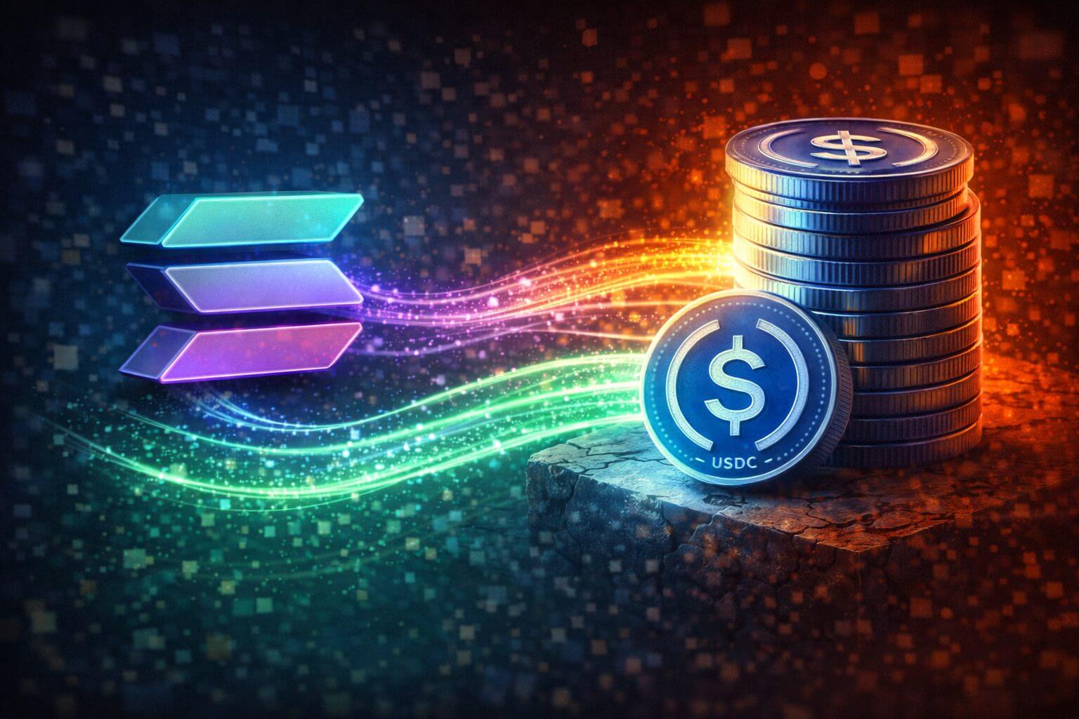 Circle prägt 3,25 Milliarden $ USDC auf Solana in einer Woche