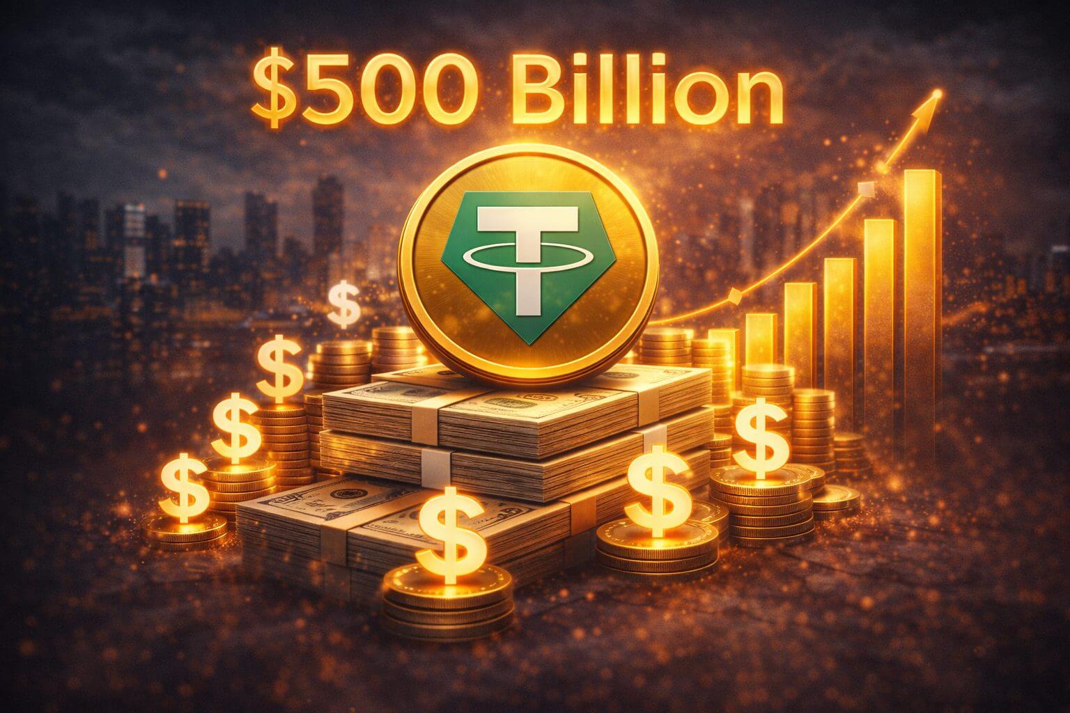 Stablecoin-Gigant Tether strebt eine Bewertung von 500 Milliarden US-Dollar an
