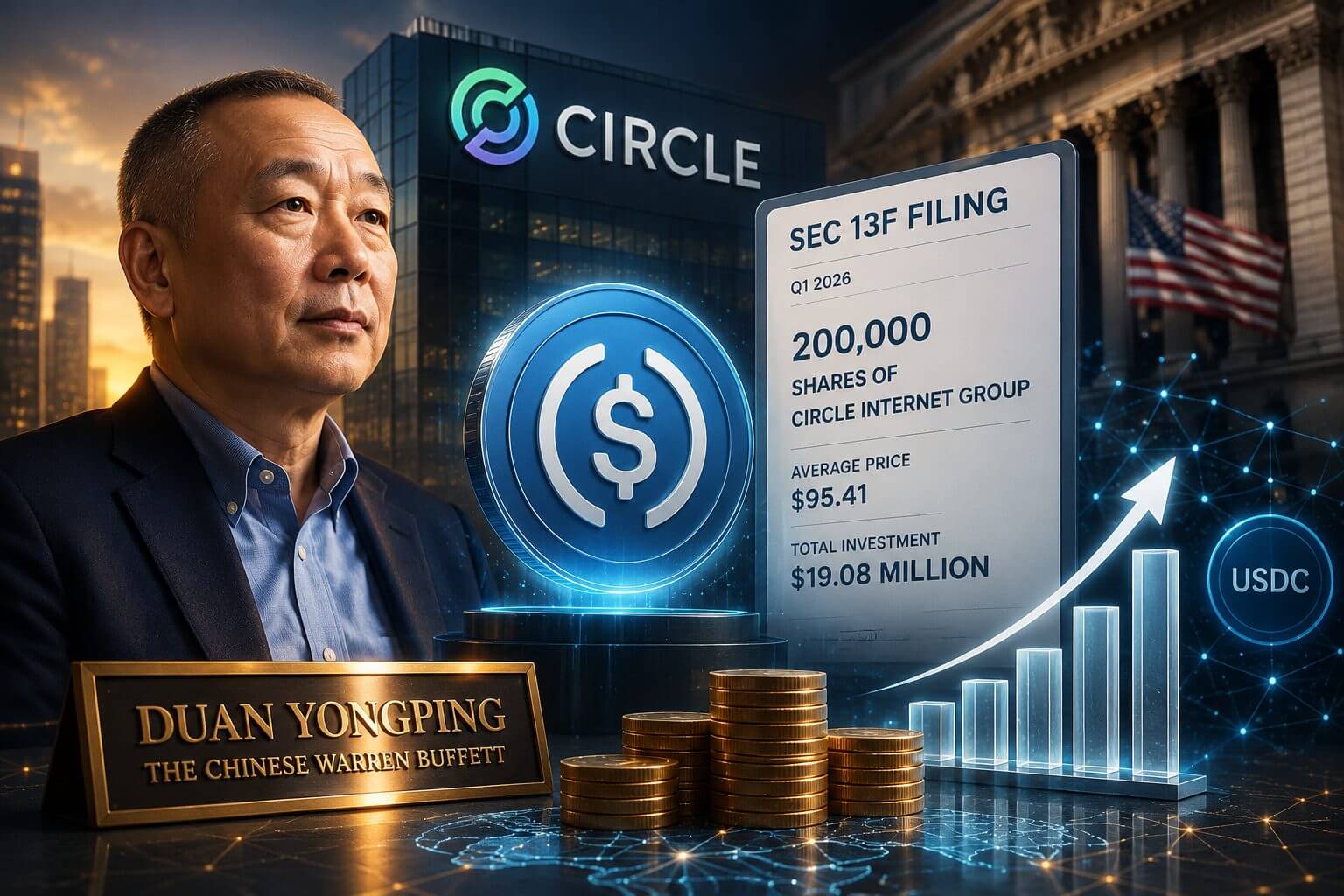 Bekannter Milliardär investiert Millionen in USDC-Unternehmen Circle