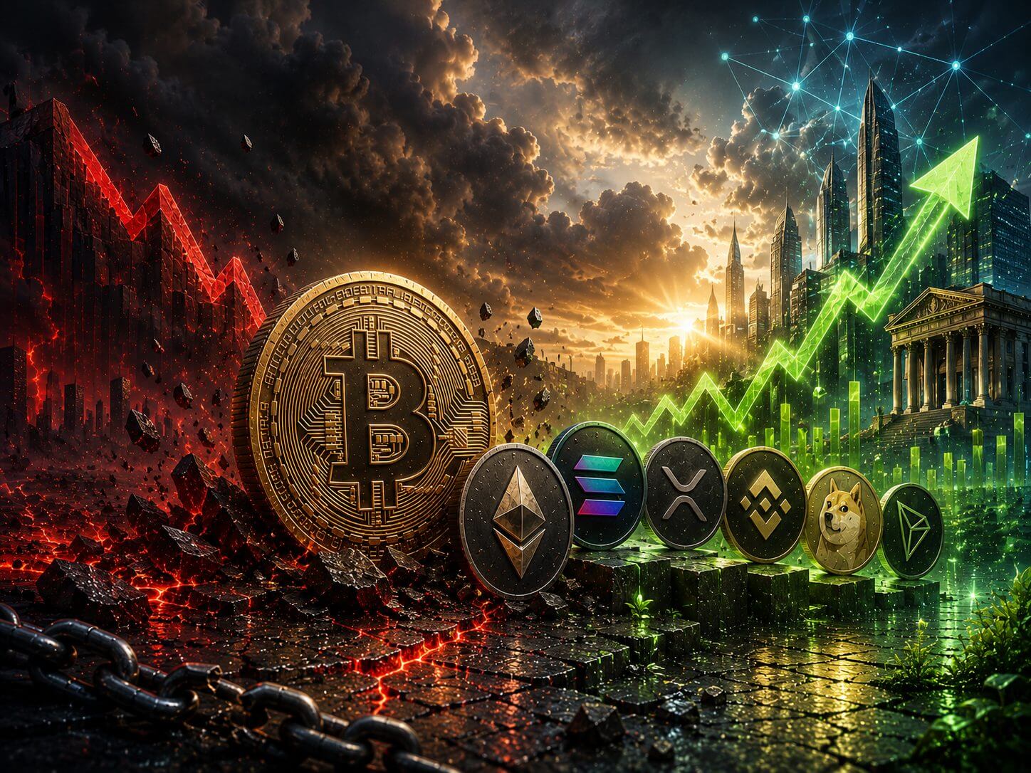 Ondo Finance steigt um 15 %, während sich Ethereum und Bitcoin leicht erholen