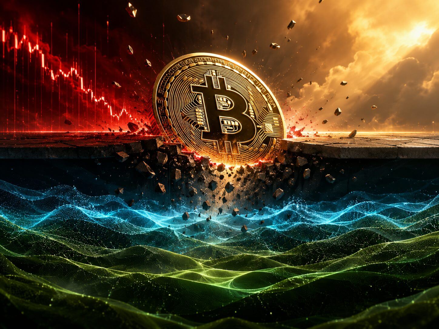 Bitcoin verliert wichtige Unterstützung und Trader werden vorsichtig