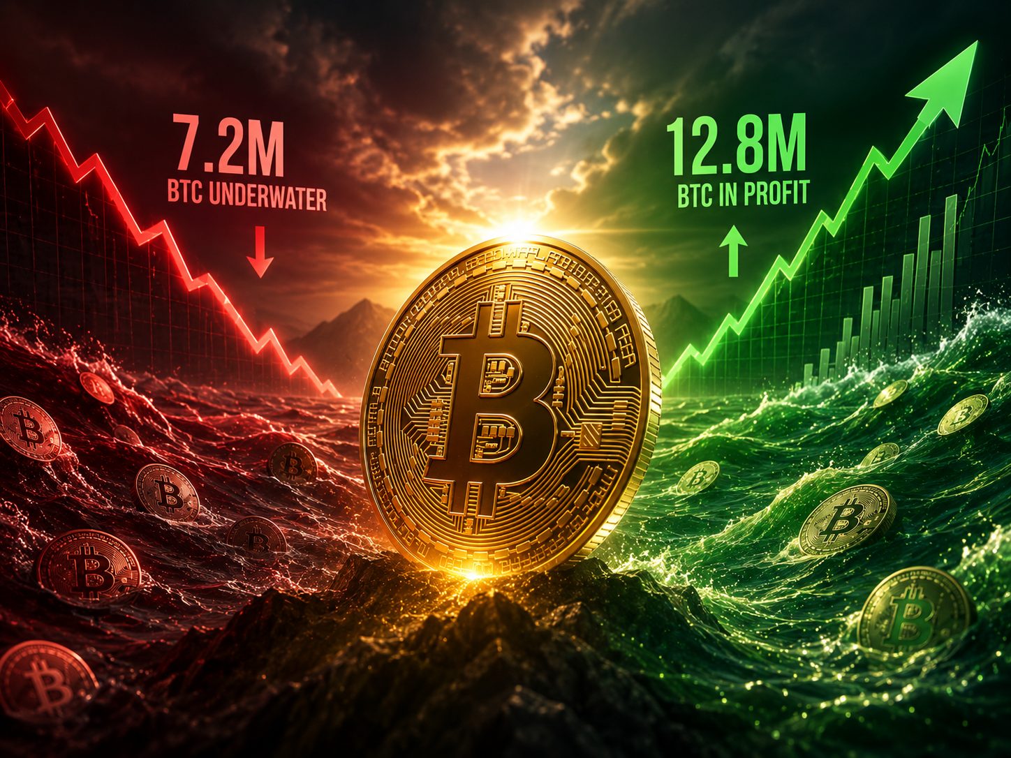 Bitcoin-Stimmung verbessert sich, während verlustbringende BTC-Bestände abnehmen