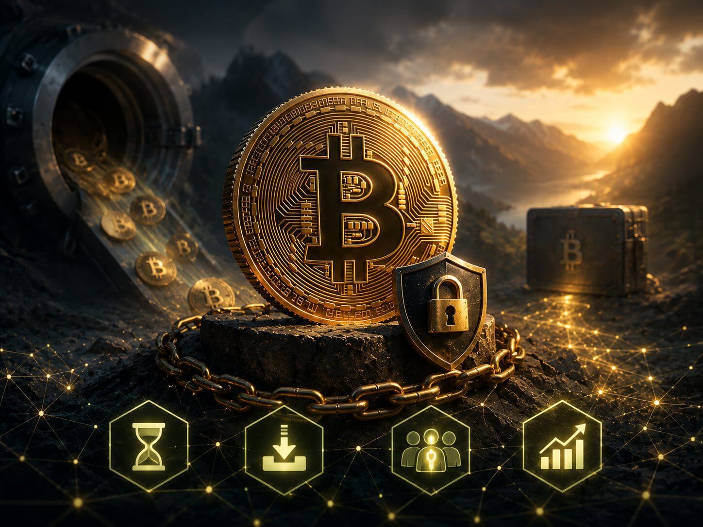 Bitcoin-Angebot auf Exchanges fällt auf niedrigstes Niveau seit sechs Jahren