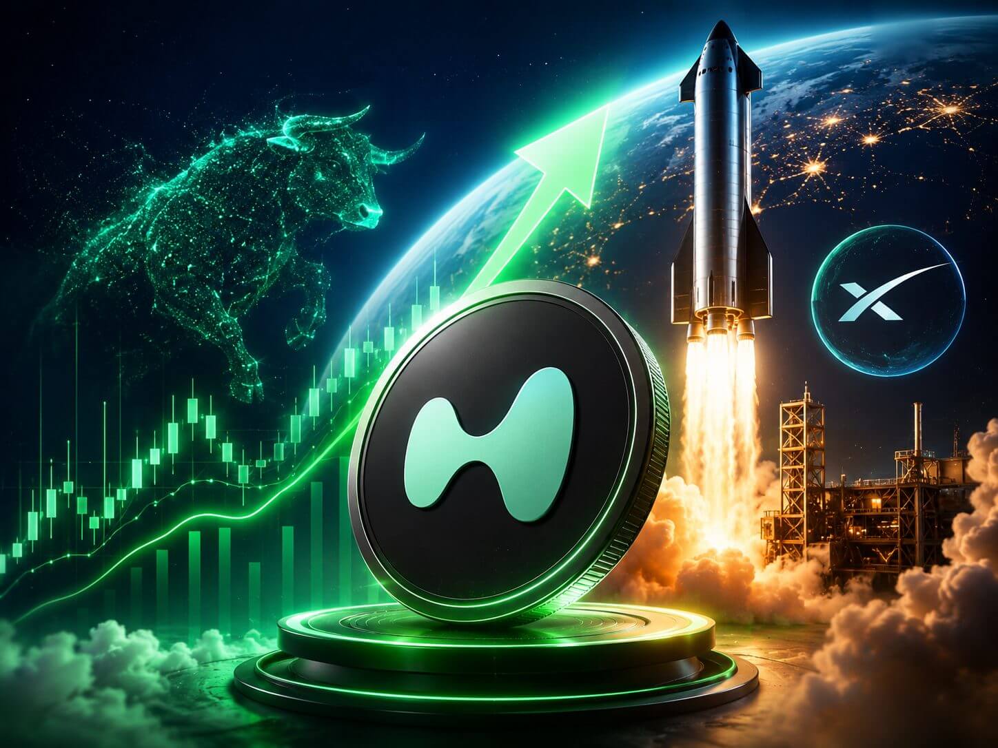 Analyst sieht weiteres Potenzial für HYPE dank SpaceX-News