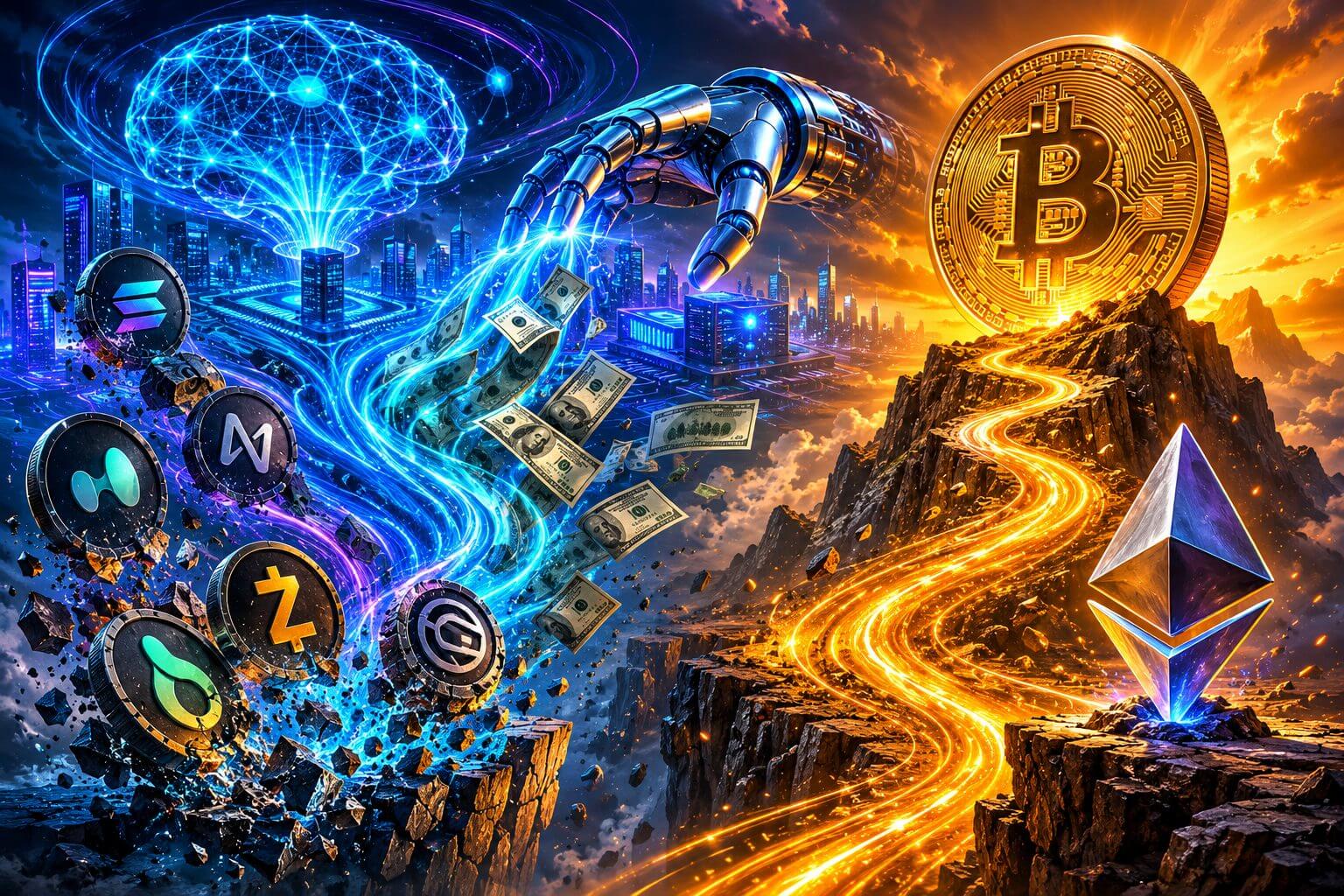 Bitcoin-Kurs droht weiter Richtung 52 US-DollarK zu fallen