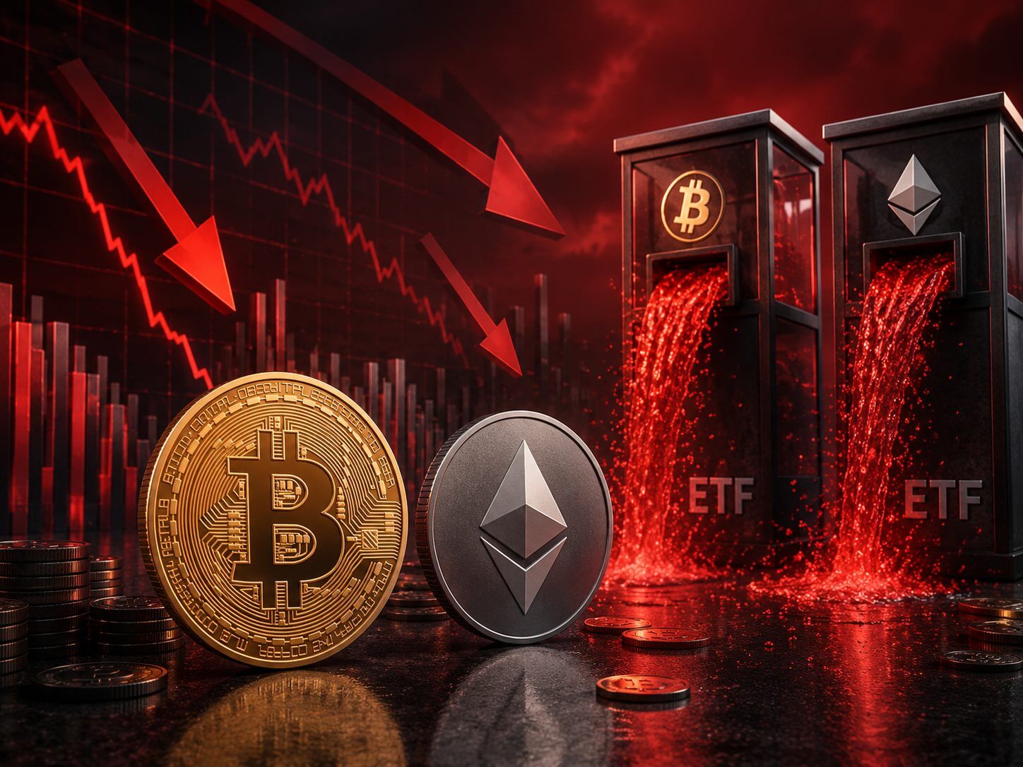 Bitcoin-ETFs verzeichnen 82 Millionen US-Dollar Abflüsse, Fidelity FBTC als Spitzenreiter