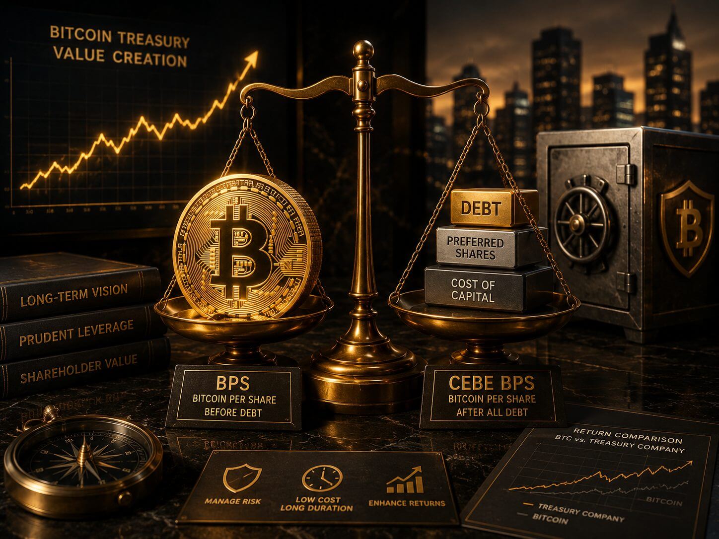 Michael Saylor über Bitcoin-Treasury-Strategie und Risikometriken