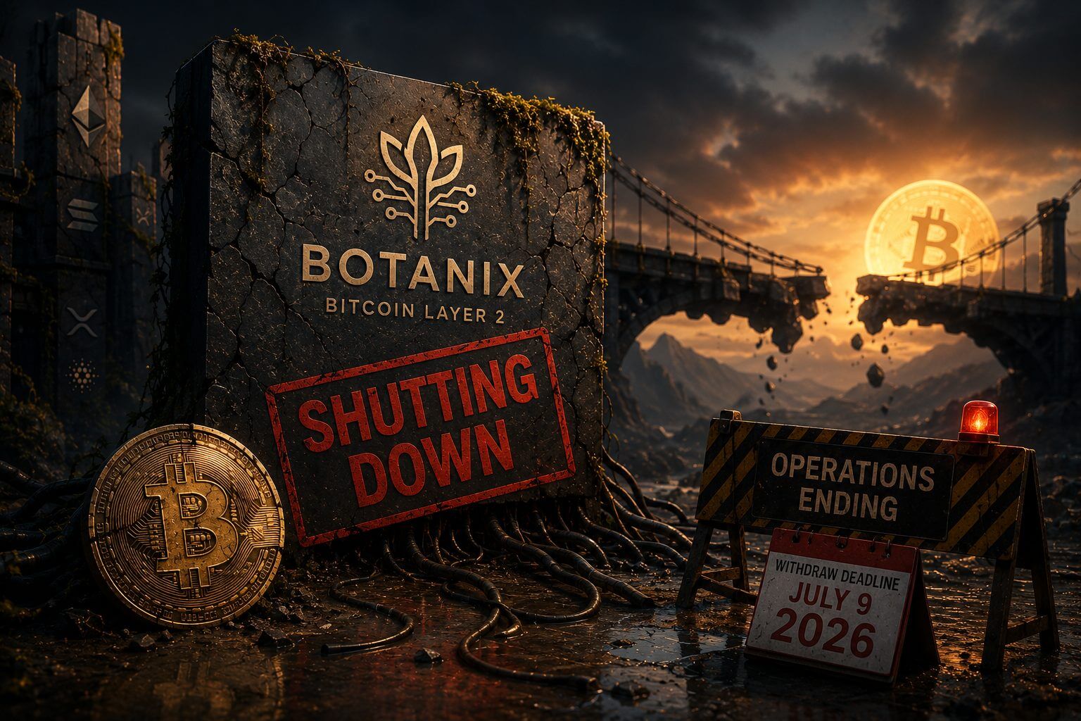 Bitcoin Layer 2 Botanix stellt nach vier Jahren den Betrieb ein